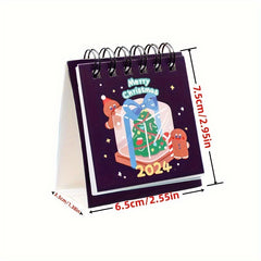 Mini Desk Calendar Student Cartoon Ornament Small Desk Calendar