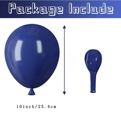 40pcs Navy Latex Balloons - Party Decorations