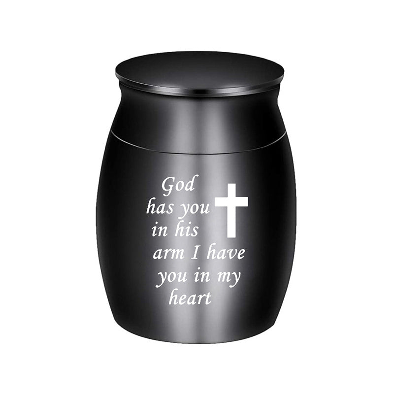 Small Cremation Urn Jar Holder Keepsake For Human Pet Ashes Memorial