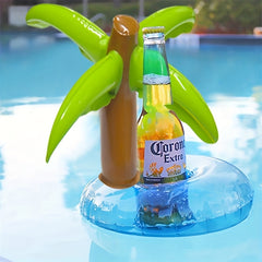 Unicorn & Flamingo Inflatable Cup Holders - Pool Float & Party Decor