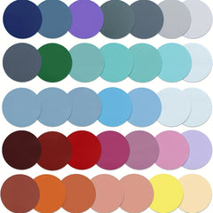 35PCS Colorful Transparent Sticky Notes Memo Stickers for Home & Office Use