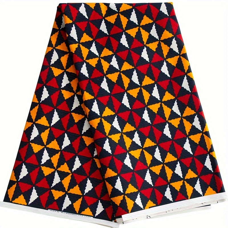 African Print Ankara Fabric 5 49m Polyester Wax Prints High Quality Fabrics