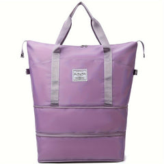 Large Foldable Dual-use Tote Bag Waterproof Duffel Bag