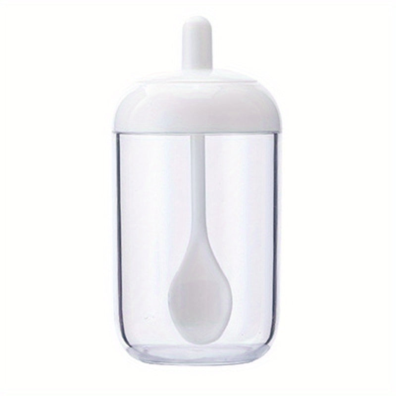 1pc Seasoning Jar Kitchen Spice Pot Plastic Seasoning Containers