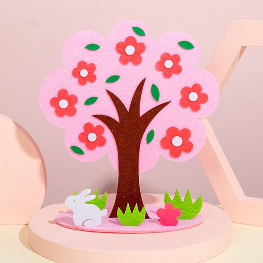 Kids 3D Four Seasons Tree Decoration DIY Puzzle Kit