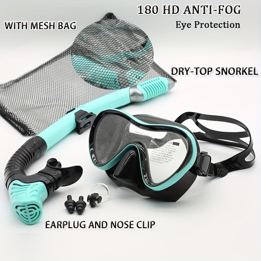 Professional Silicone Scuba Diving Mask And Breathing Tube