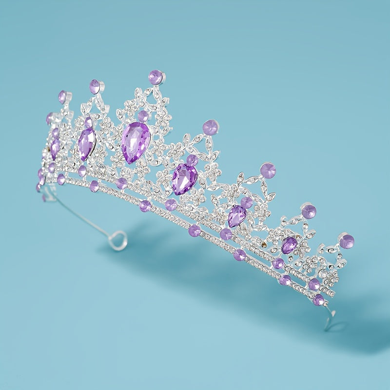 Rhinestone Sparkling Beauty Crown Headpiece