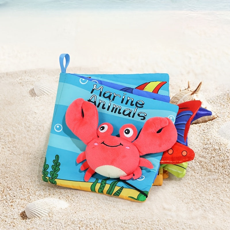 Soft Crinkle Busy Books Interactive Cloth Toy for Early Development