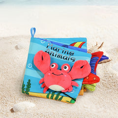 Soft Crinkle Busy Books Interactive Cloth Toy for Early Development