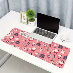 Christmas Desk Mat Large Gaming Mouse Pad Non Slip Computer Mat