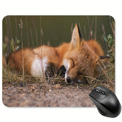 Gaming Mouse Pad Non slip Rubber Mat for Computers Laptops Office - Sleeping Fox