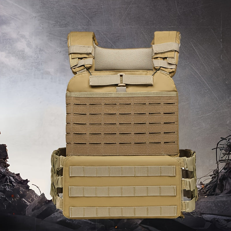 Adjustable Airsoft Vest Lightweight Training Outdoor Safety Protection