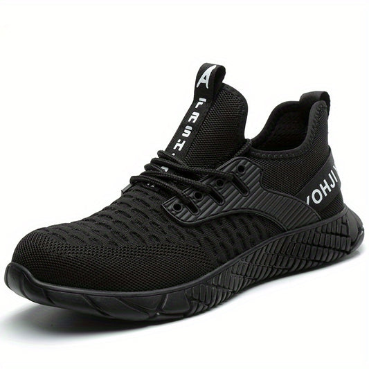 Men's Steel Toe Anti Smashing Work Safety Shoes