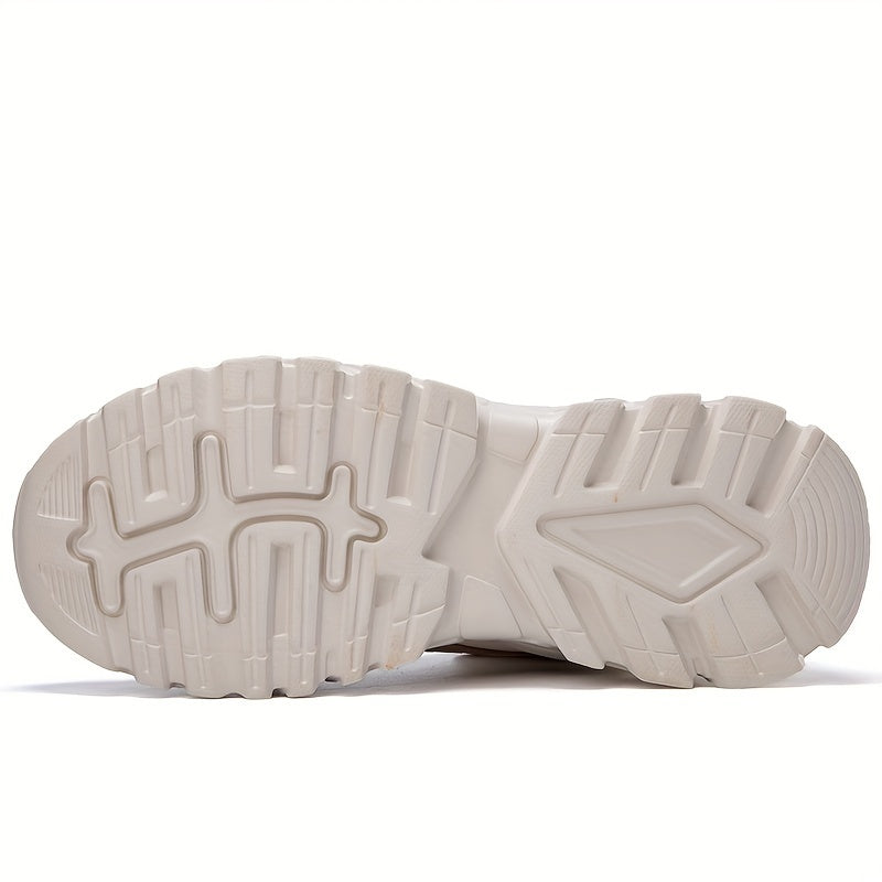 Plush Lined Thermal Chunky Sneakers Heighten Snow Boots