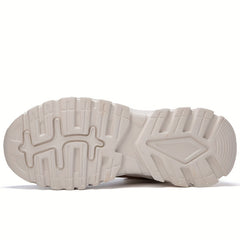Plush Lined Thermal Chunky Sneakers Heighten Snow Boots