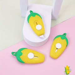 2pcs Cartoon Corn Mini Art Knives for Office & Student Use