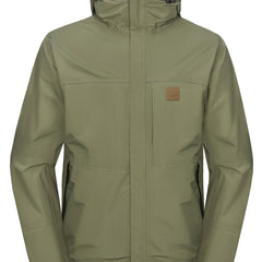 Men's Lightweight Hooded Waterproof Jacket for Outdoor Activities