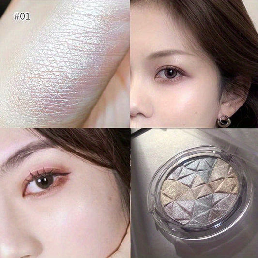 Makeup Highlighter Palette Bronzer Shimmer Glitter