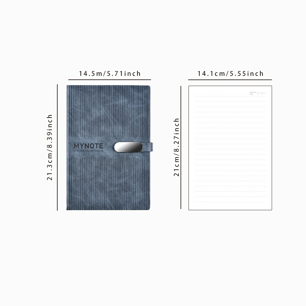 A5 Business Notepad Elegant Design Work Record Book 21x14cm