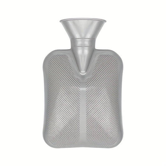 1pc Reusable Hot Water Bottle with Lid Hand Warmer for Winter Christmas Gift