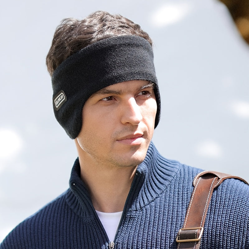 Men's Winter Ski Earmuffs Double Layer Thermal Insulation