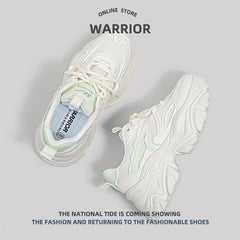 Chunky Platform Sneakers for Women Lace up Running Shoes