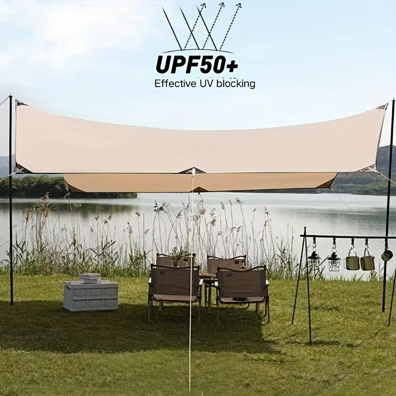 Portable Multifunctional Camping Trip Awning Waterproof Cloth Awning