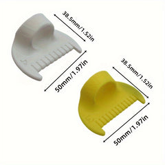 2pcs Sewing Kit Plastic Edge Stitch Lock and Knitting Tool Spacing 4mm 3mm