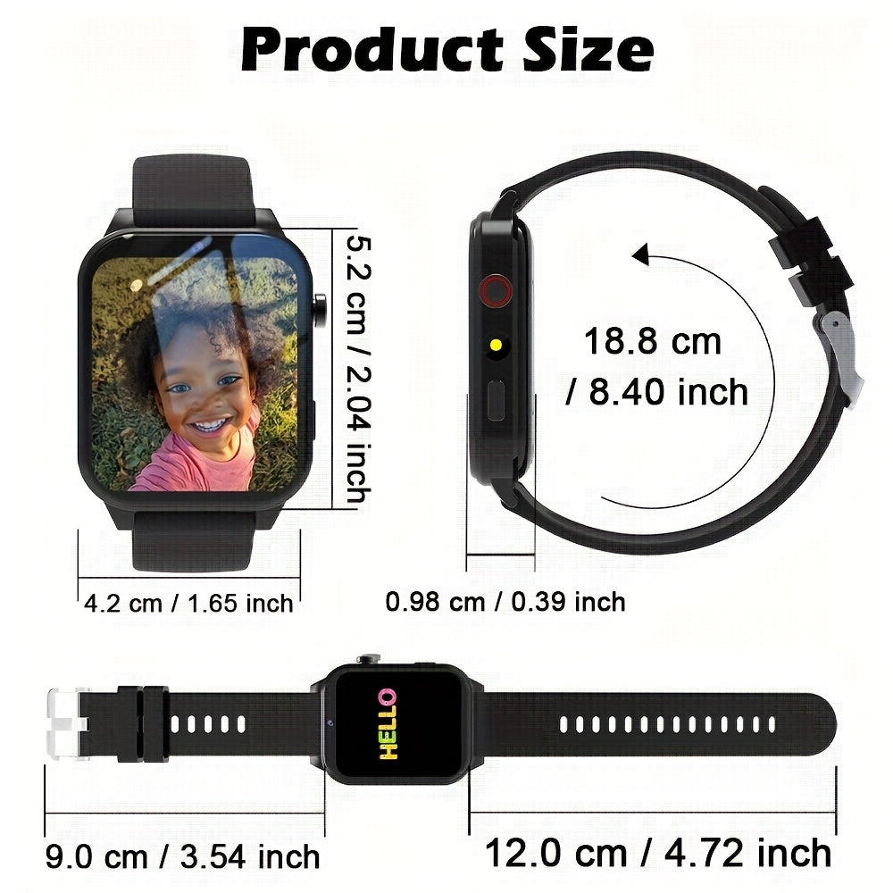 ERUN HD Smart Watch with Touch Screen & Camera - 18 Games, Alarm, Calendar
