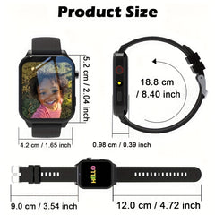 ERUN HD Smart Watch with Touch Screen & Camera - 18 Games, Alarm, Calendar