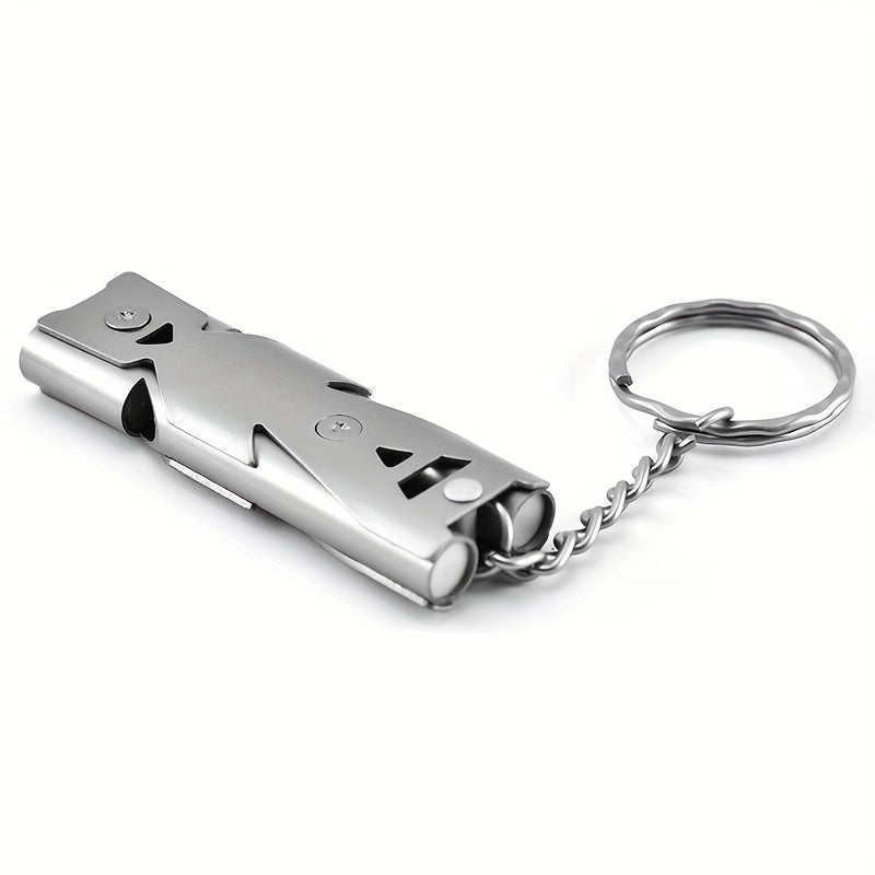 Emergency Whistle with Keychain for Outdoor Safety