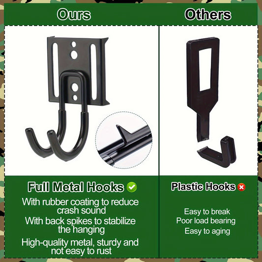 Tree Stand Strap Gear Hangers With 3 Metal Hooks Saddle Platform