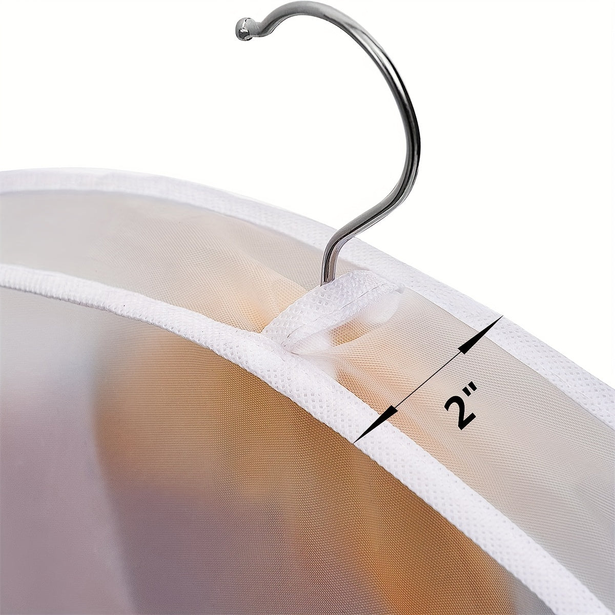 1PC Clear Plastic Closet Garment Cover Hanger Clothing Wardrobe Protector