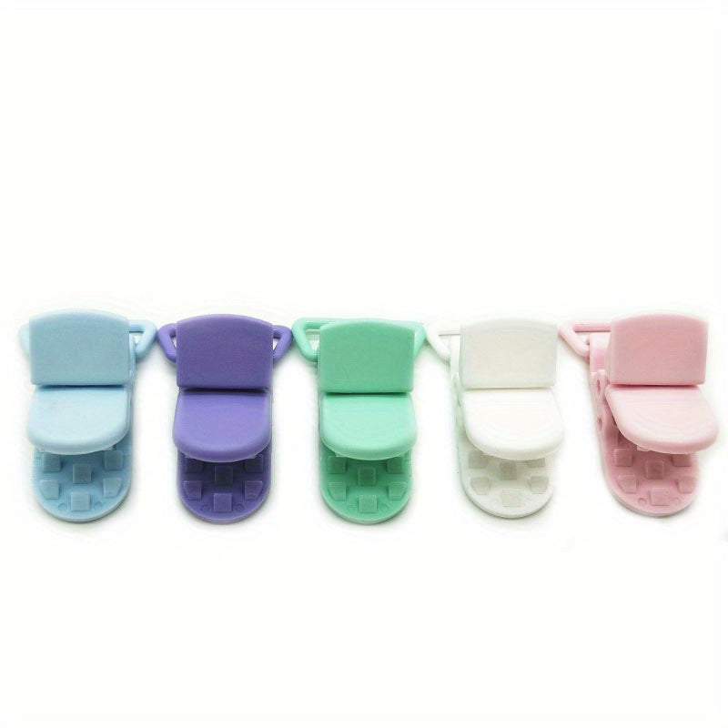 5pcs Pacifier Clips Anti Drop Pacifier Chain Accessories