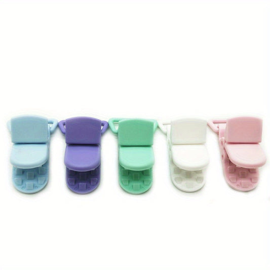 5pcs Pacifier Clips Anti Drop Pacifier Chain Accessories