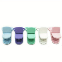 5pcs Pacifier Clips Anti Drop Pacifier Chain Accessories