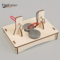 DIY DC Motor Model Technology Physics Science Toys Teaching Material Kit