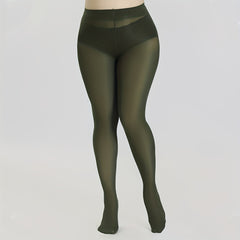 Women's 80D Plain High Rise Pantyhose