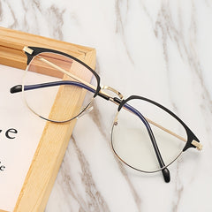 Metal Frame Party Eyeglasses for Men Unisex