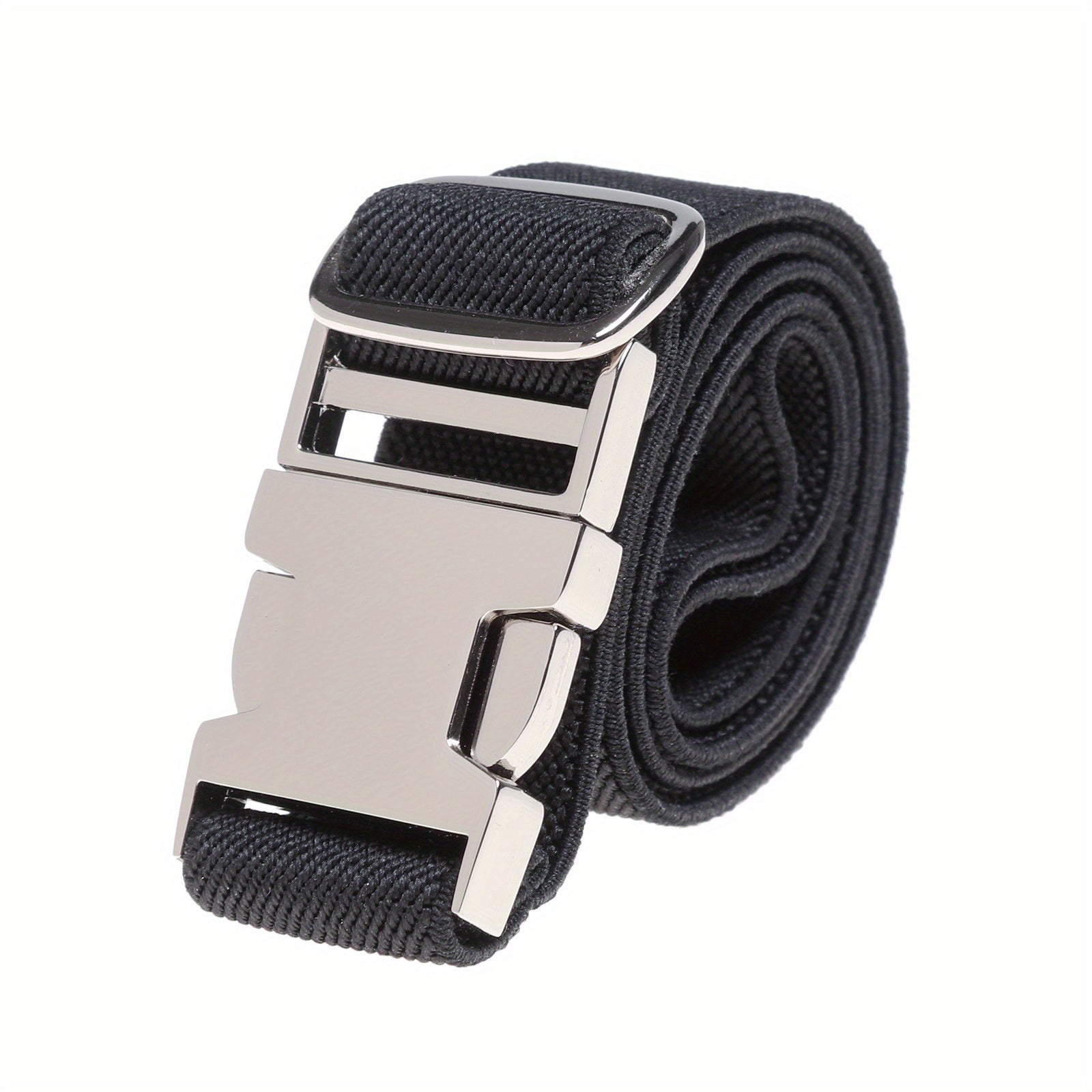Adjustable Elastic Buckle Belt for Men