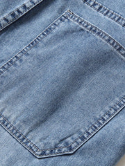 Cargo Denim Shorts Men s Classic Distressed Street Style Shorts