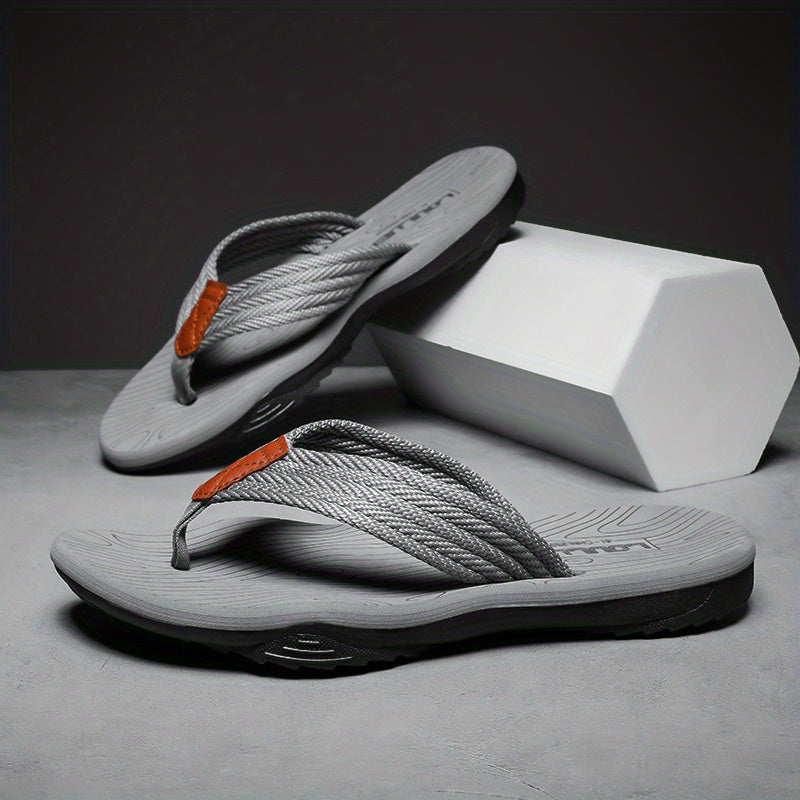 Men's Arch Support Flip Flops Lightweight Non slip Thong Sandals