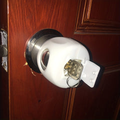 Child Door Knob Safety Cover Proof Safe Lock Guard Kids Toddler 4pcs