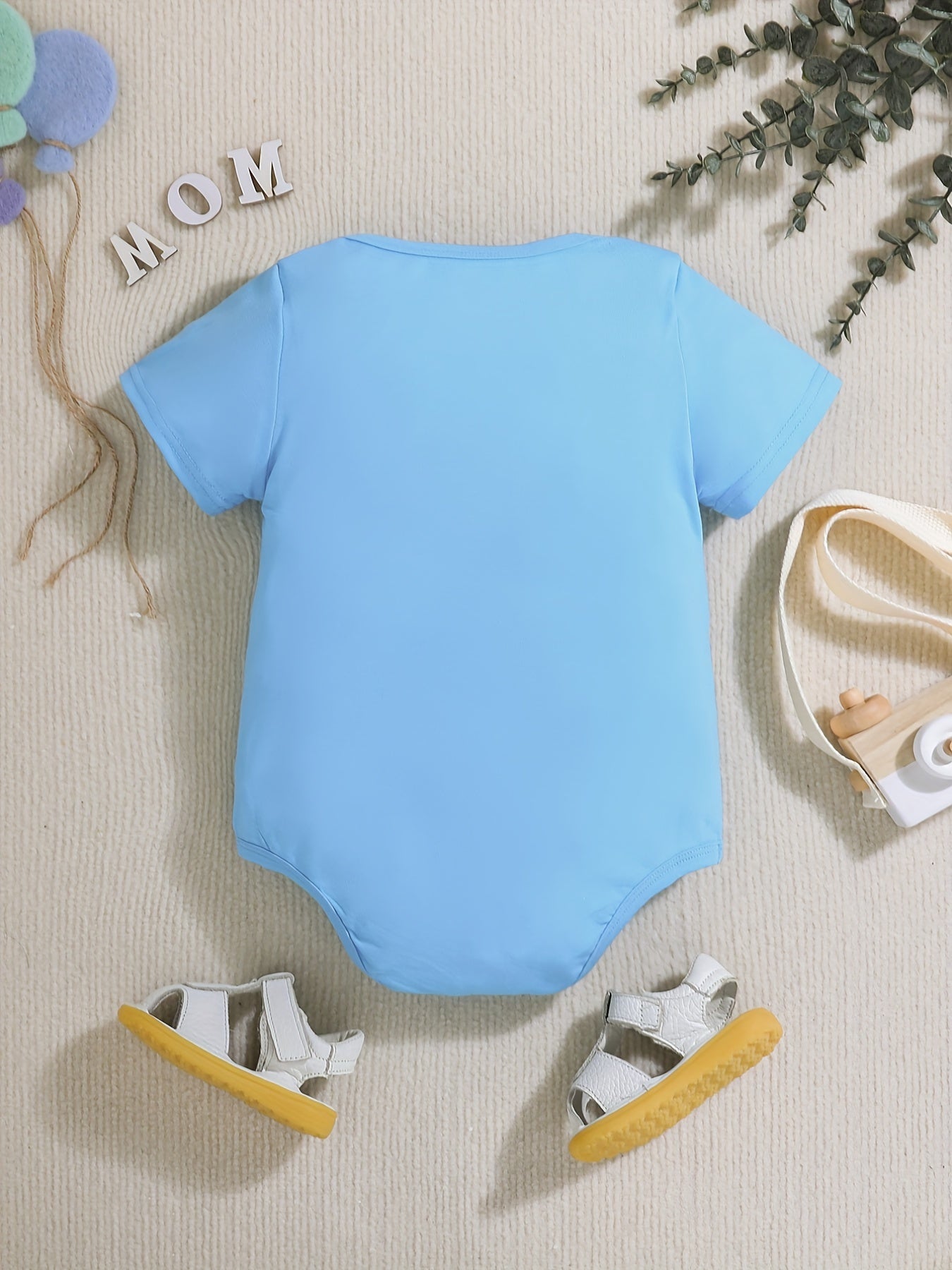 Baby Boys MOM SHE S IN CHARGE Onesie for Summer