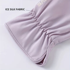 Breathable Elastic Sunscreen Gloves for Women