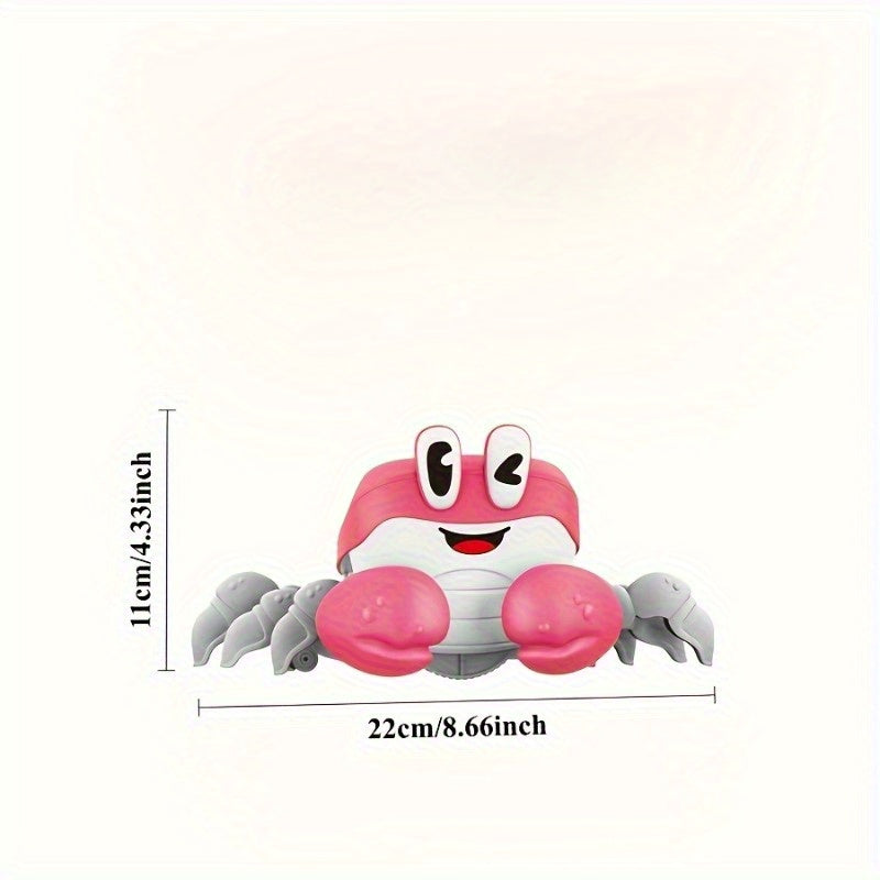 Tropical Escape Crab Musical Toy Animated Moving Left Right