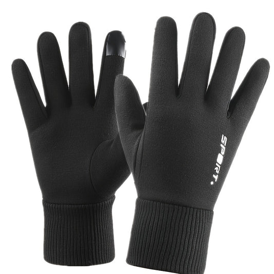 Winter Touch Screen Cycling Gloves Windproof Warm Thick Fitness Gloves