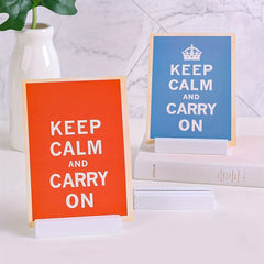 Pure Wood Message Card Holder