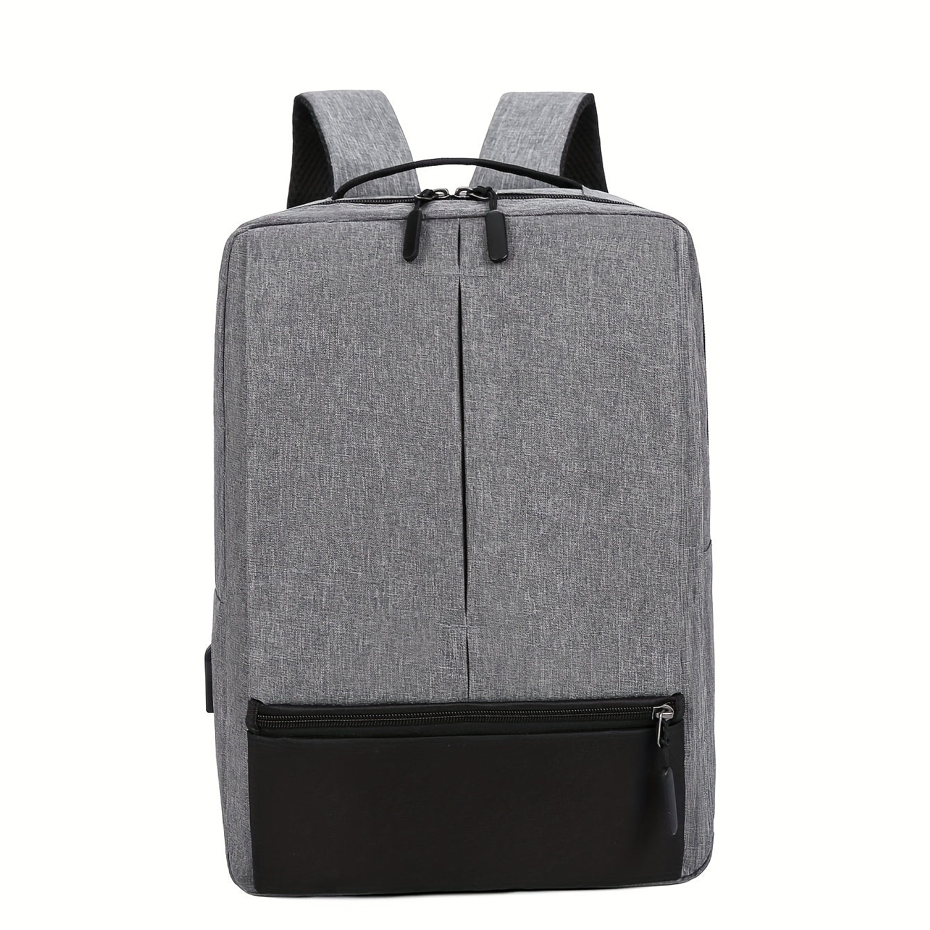 3pcs Men's Backpack Crossbody Bag Set With USB Charging Port