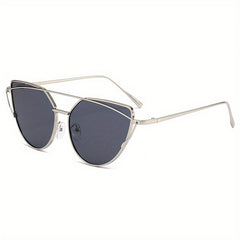 Cat Eye Aviator Sunglasses UV400 Sun Shades For Women Men